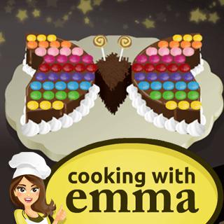 Butterfly Chocolate Cake Cooking With Emma — cover